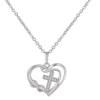 Heart Cubic Zirconia Necklace