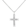Cross Cubic Zirconia Necklace