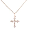 Cross Cubic Zirconia Necklace