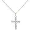 Cross Cubic Zirconia Necklace