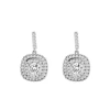 White Cubic Zirconia Earrings