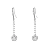White Cubic Zirconia Earrings