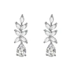 White Cubic Zirconia Earrings
