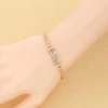 Cubic Zirconia Bracelet Gold-Plated