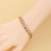 Cubic Zirconia Bracelet Gold-Plated