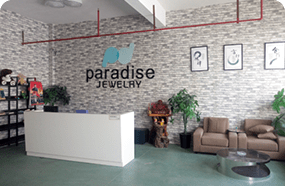 Paradise reception area in the archived photograph