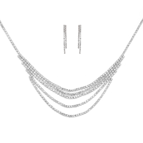 Why Rhinestone Necklace Sets Are a Must-Have in Rhinestone Fashion Jewelry